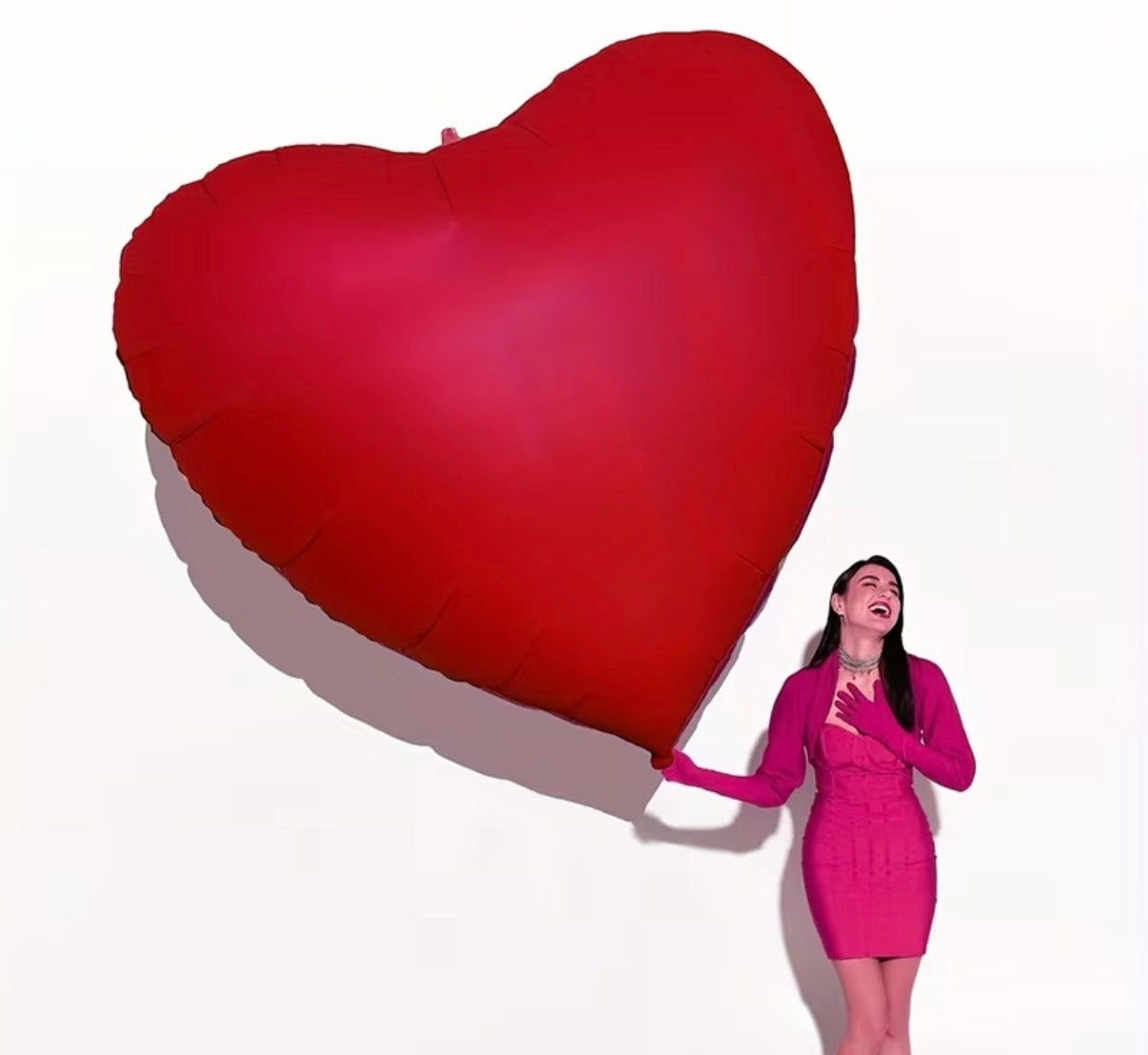 Madame Wow  | Riesen-Herzballon (1.5m)
